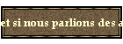 et si nous parlions des animaux