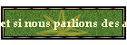 et si nous parlions des animaux